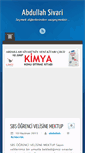 Mobile Screenshot of abdullahsivari.com